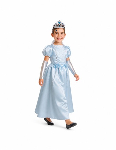 Blaues Prinzessin-Kostüm | Kinderkostüme der König des Karnevals